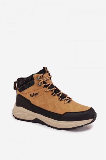 Heren verwarmde wandelschoenen Lee Cooper LCJ-25-01-3724M bruin