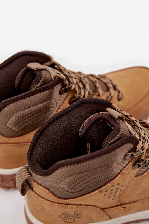 Bottes d hiver Mâle chaussures réchauffer Lee Cooper LCJ-25-01-3726 marron Bottes d hiver Mâle chaussures réchauffer Lee Cooper LCJ-25-01-3726 marron