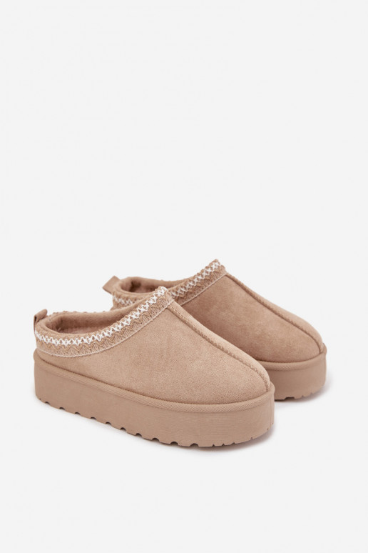 Bottes de neige Puéril JeunesseHaftem avec une plateforme beige Jolisse Bottes de neige Puéril JeunesseHaftem avec une plateforme beige Jolisse