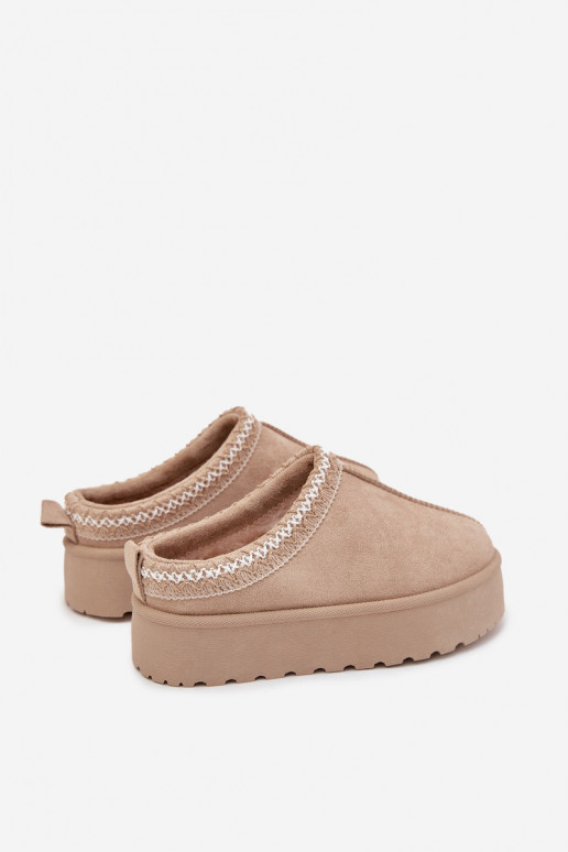 Bottes de neige Puéril JeunesseHaftem avec une plateforme beige Jolisse Bottes de neige Puéril JeunesseHaftem avec une plateforme beige Jolisse