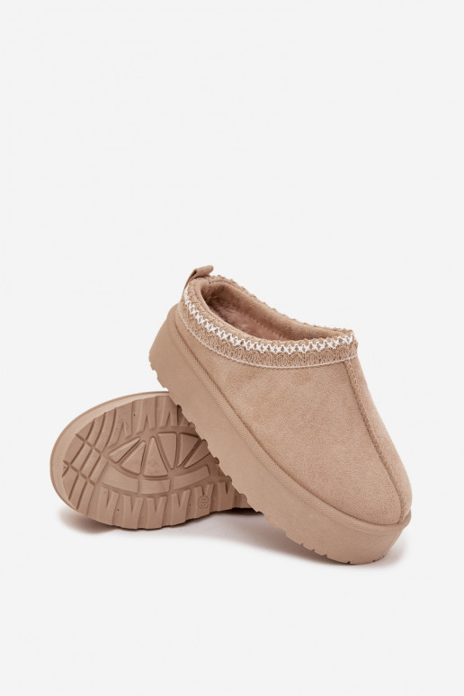 Bottes de neige Puéril JeunesseHaftem avec une plateforme beige Jolisse Bottes de neige Puéril JeunesseHaftem avec une plateforme beige Jolisse