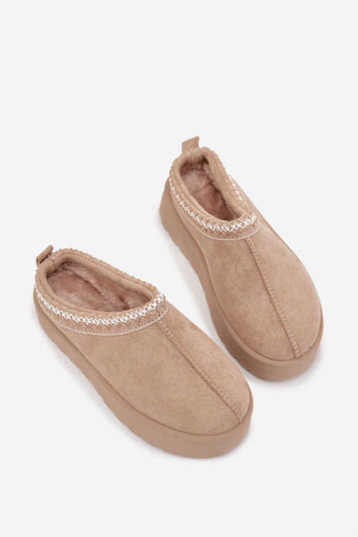 Bottes de neige Puéril JeunesseHaftem avec une plateforme beige Jolisse Bottes de neige Puéril JeunesseHaftem avec une plateforme beige Jolisse