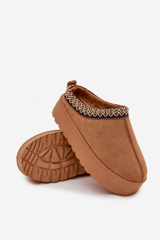 Bottes de neige Puéril JeunesseHaftem avec une plateforme marron Jolisse Bottes de neige Puéril JeunesseHaftem avec une plateforme marron Jolisse