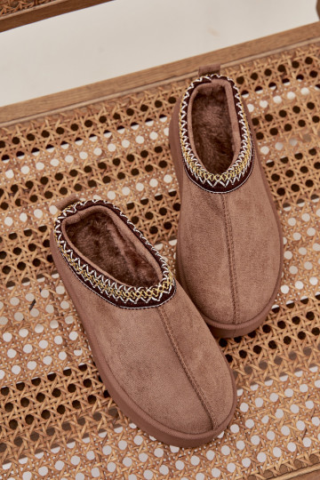 SneeuIn laarzen Kinderen JeugdHaftem met platform kaki kleuren Jolisse