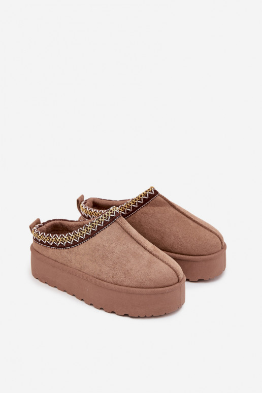 Bottes de neige Puéril JeunesseHaftem avec une plateforme couleur kaki Jolisse Bottes de neige Puéril JeunesseHaftem avec une plateforme couleur kaki Jolisse