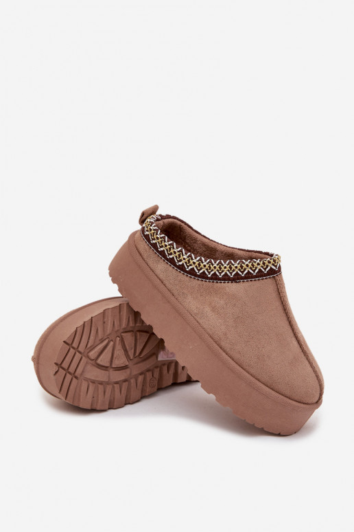 Bottes de neige Puéril JeunesseHaftem avec une plateforme couleur kaki Jolisse Bottes de neige Puéril JeunesseHaftem avec une plateforme couleur kaki Jolisse