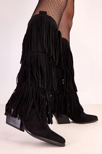 Zwarte cowboylaarzen met... 2