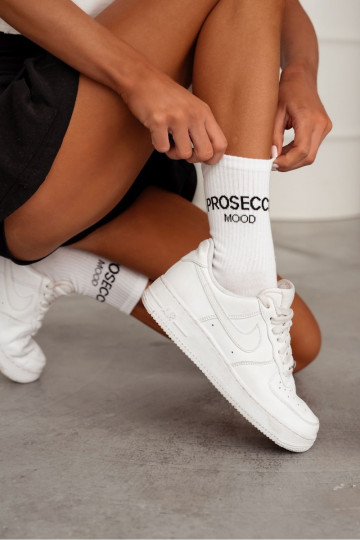 Chaussettes Féminin PROSECCO MOOD couleur blanche