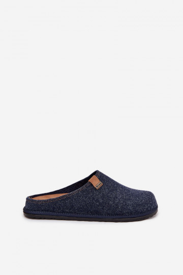 Heren preventieve slippers, Inblu SI000025, donkerblauw 2