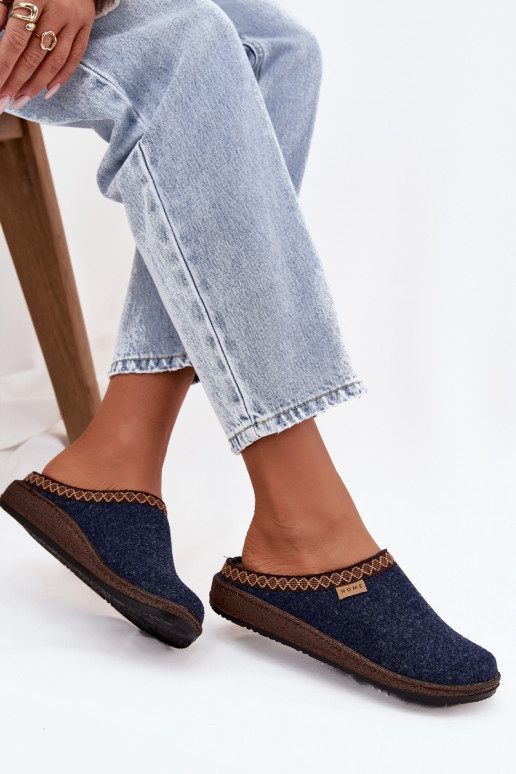 Hausschuhe FemininHaftem Inblu NL000009 Dunkelblau