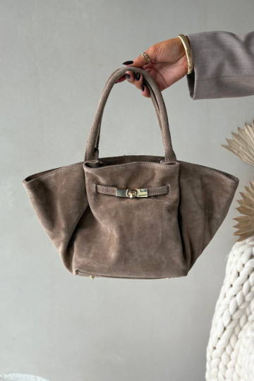 Sac en daim ivoire Orselle