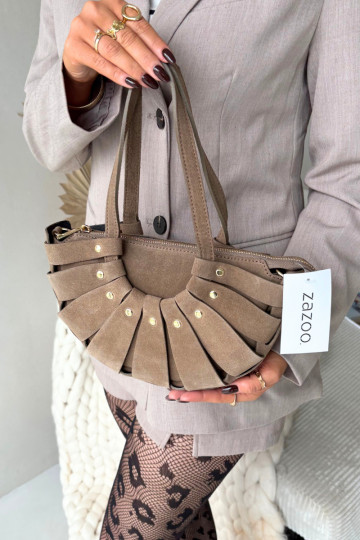 HandtasOpturalnego van suèdeu ivoor Het heeftrivane 2