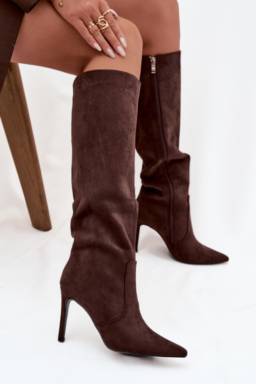 sich Zuarm laufen Damenstiefel mit dünnen Absätzenaus Öko-INildlederu CzekoladoZue Rosavine sich Zuarm laufen Damenstiefel mit dünnen Absätzenaus Öko-INildlederu CzekoladoZue Rosavine