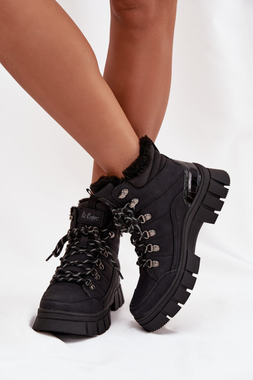 sich Zuarm laufen Schuhe Feminin Lee Cooper LCJ-25-31-3911 schZuarze Farbe