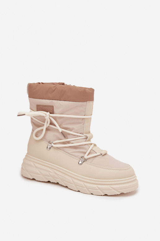 Bottes de neige Féminin Au Château Lee Cooper LCJ-25-44-3931 beige Bottes de neige Féminin Au Château Lee Cooper LCJ-25-44-3931 beige