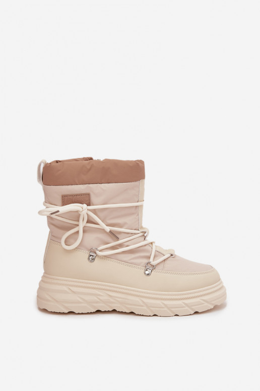 Bottes de neige Féminin Au Château Lee Cooper LCJ-25-44-3931 beige Bottes de neige Féminin Au Château Lee Cooper LCJ-25-44-3931 beige