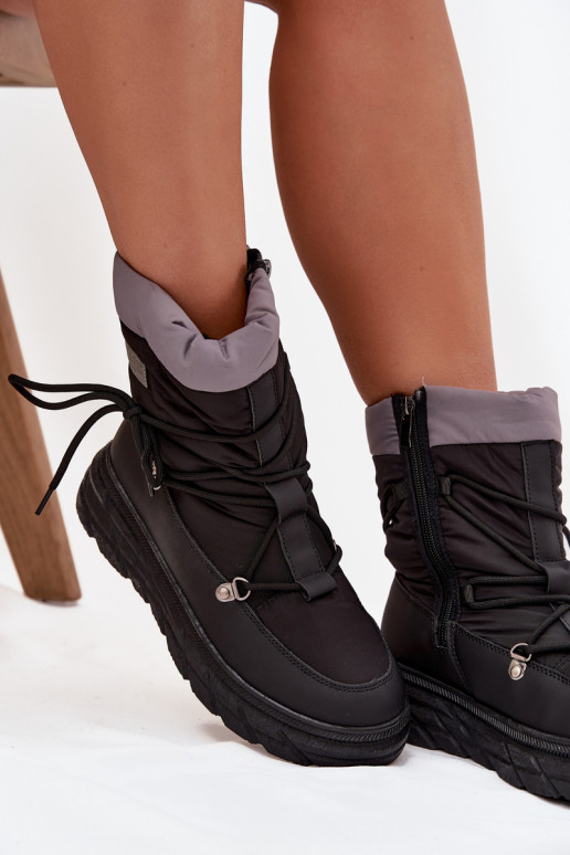 Bottes de neige Féminin Au Château Lee Cooper LCJ-25-44-3930 couleur noire