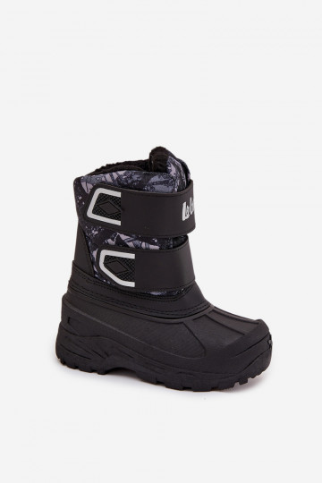 Bottes de neige pour enfants Lee Cooper LCJ-25-10-3781 en noir
