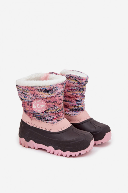 Schneestiefel Kindisch Kindisch Zum Schloss Lee Cooper LCJ-25-10-3770 pinke Farbe Schneestiefel Kindisch Kindisch Zum Schloss Lee Cooper LCJ-25-10-3770 pinke Farbe