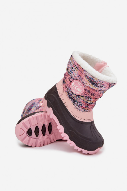 Schneestiefel Kindisch Kindisch Zum Schloss Lee Cooper LCJ-25-10-3770 pinke Farbe Schneestiefel Kindisch Kindisch Zum Schloss Lee Cooper LCJ-25-10-3770 pinke Farbe