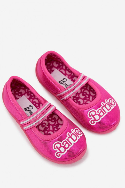 ballerines Chaussons Dla DzieÀczynek BARBIE couleur rose Adrisse