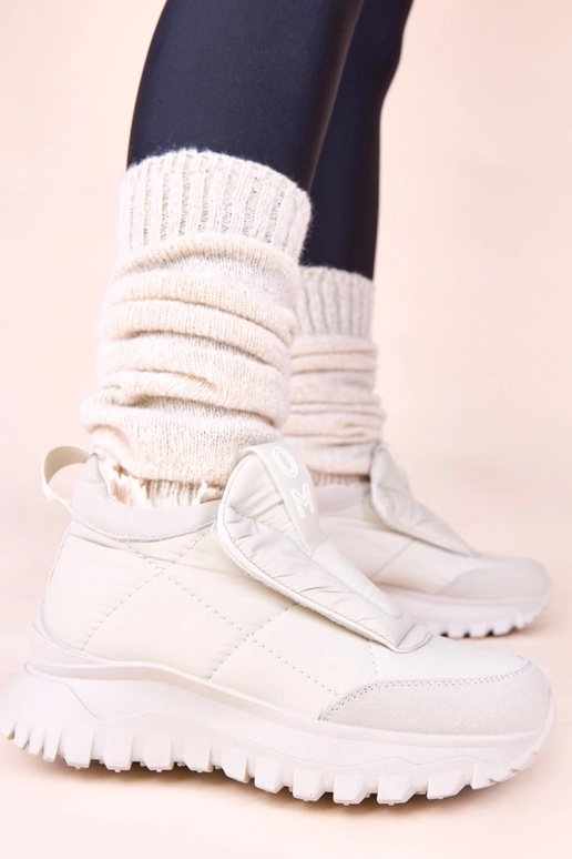 Bottes de neige grises pour femmes...