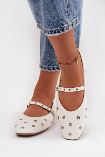 Ballerinas Dames Ze zilvere kleurmi Elementami Initte kleur Het heeftrivon 2