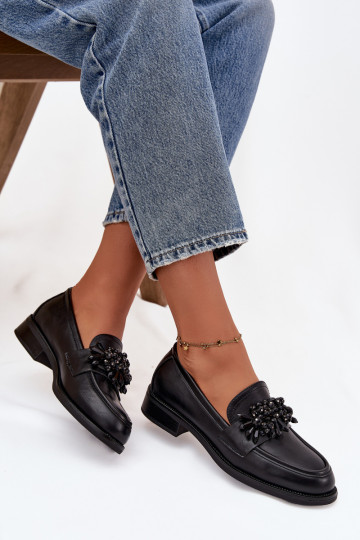 schoenen dames mocassins met ornamenten zInart Murelle