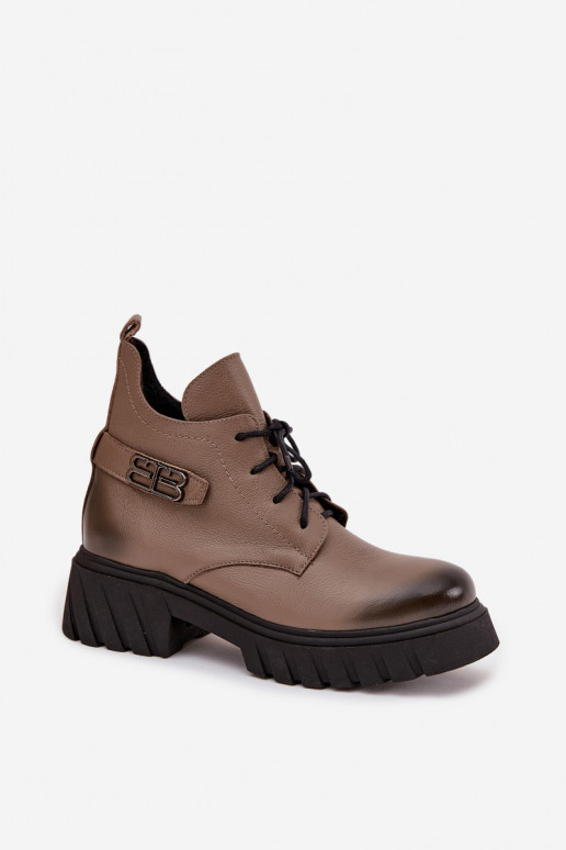 Zazoo 60483 Damenstiefel Mit niedrigem Oberteil sich Zuarm laufen Beige