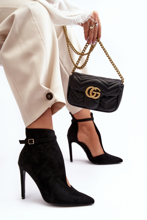 Suede schoenen Dames met dunne hakken zInart Amalundi