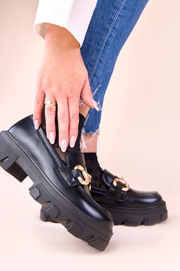 Zwarte instappers met...