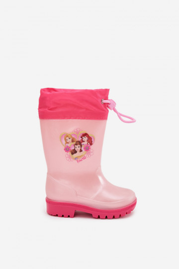 Puéril Puéril Bottes en caoutchouc Księżniczki couleur rose Dazzly 2
