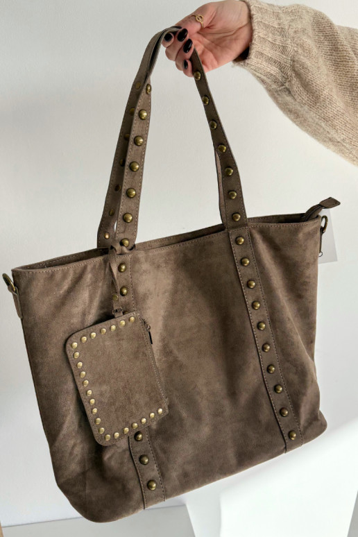 Dames handtas Met Decoratie ivoor Kynelle