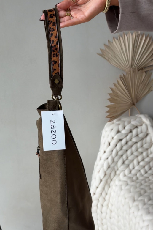 Handheldaus Öko-INildlederu Dunkelzielona Deliane