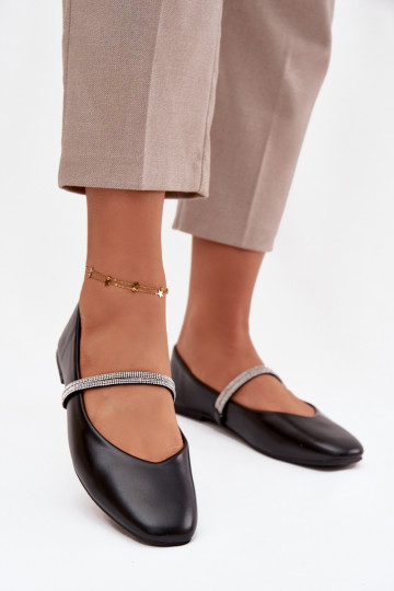 Ballerinas DamesBłyszczącymi Paskami zInart Ilirene