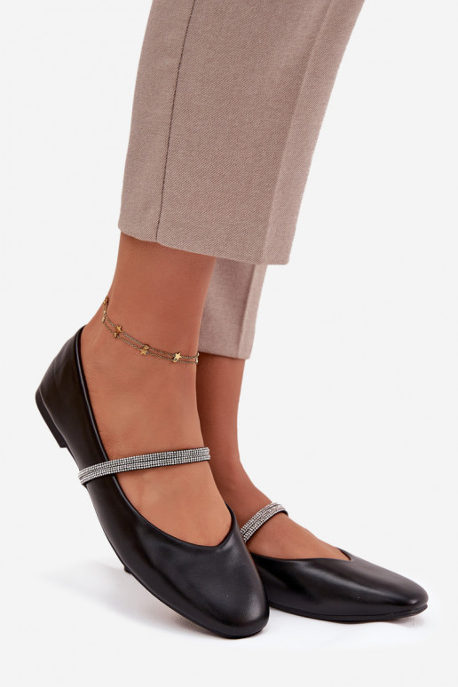 Ballerinas DamesBłyszczącymi Paskami zInart Ilirene