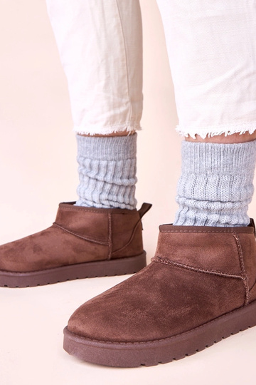 Bottes de neige chocolat...