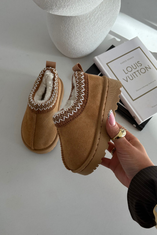 Bottes de neige PuérilHaftem marron Prina