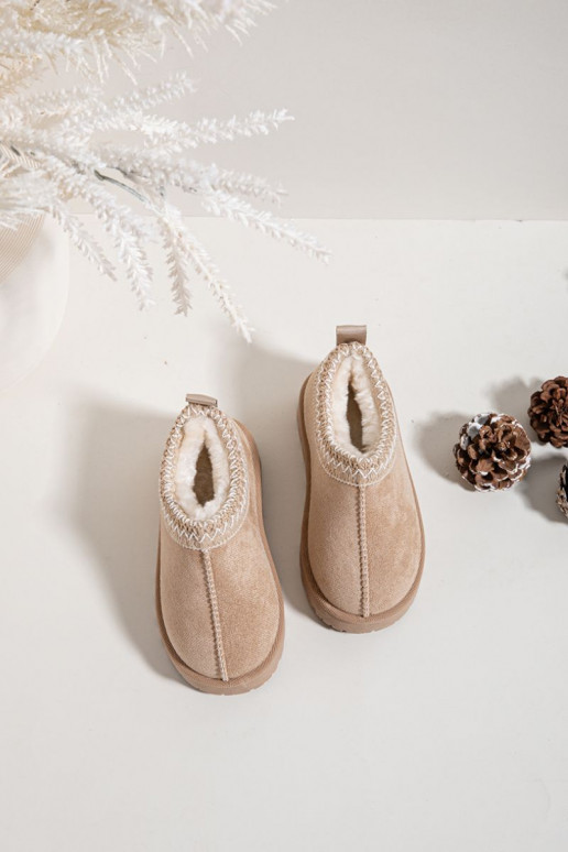 Bottes de neige PuérilHaftem beige Prina