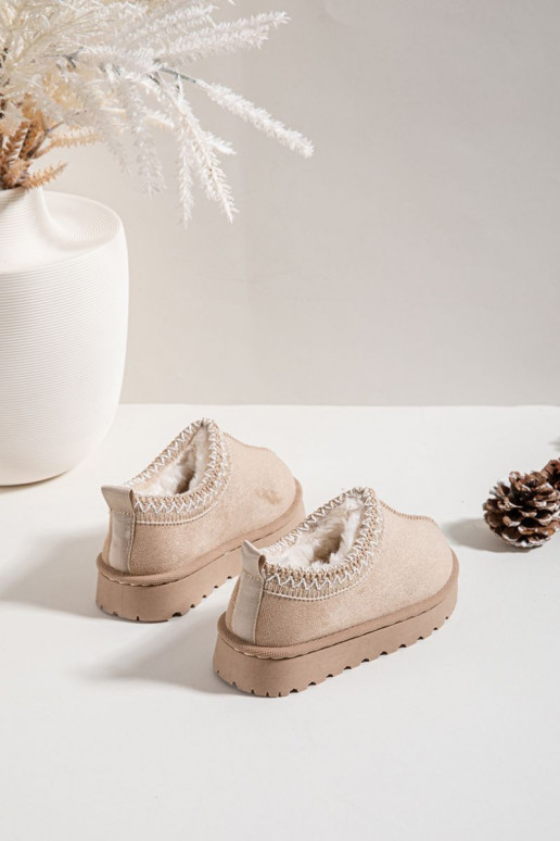 Bottes de neige PuérilHaftem beige Prina