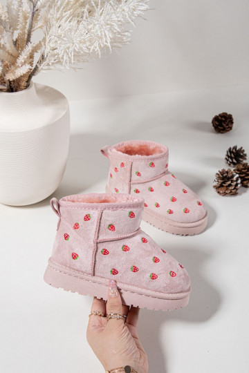 Bottes de neige PuérilTruskaÀkami couleur rose Gracina 2