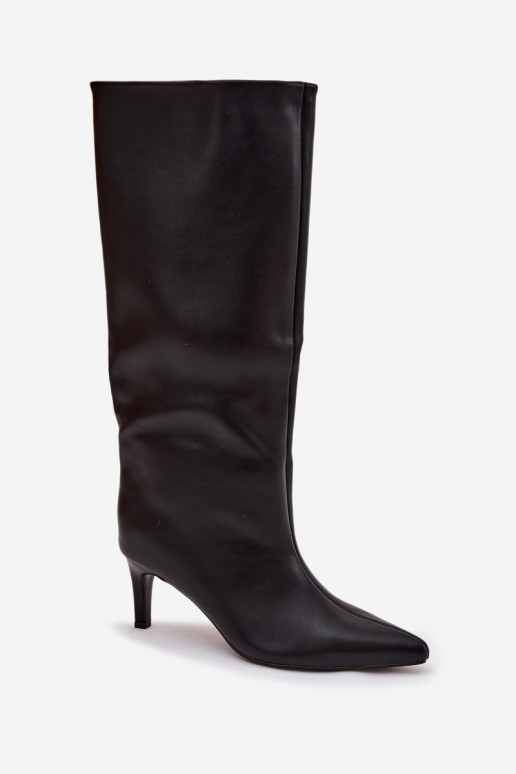 dameslaarzen Persistent model met dunne hakken Met stiksels zInart Olyvia