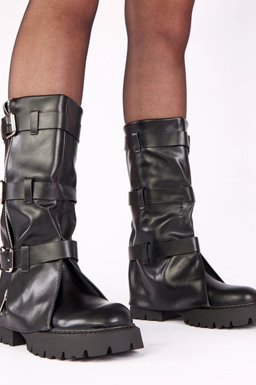 Bottines noires à...