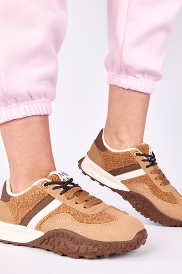 Braune Sneakers, warm... 2