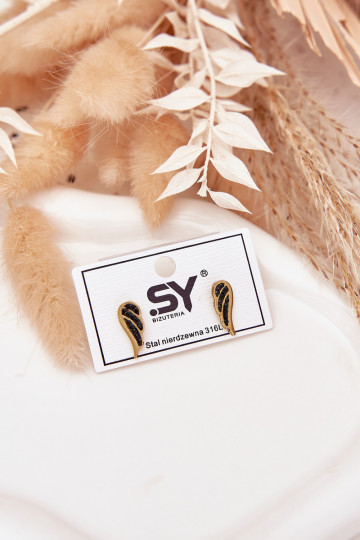 avec des détails élégantsi Skrzydła en acier inoxydable 2