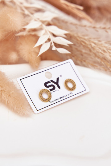 avec des détails élégantsi Kółeczka en acier inoxydable couleur dorée 2