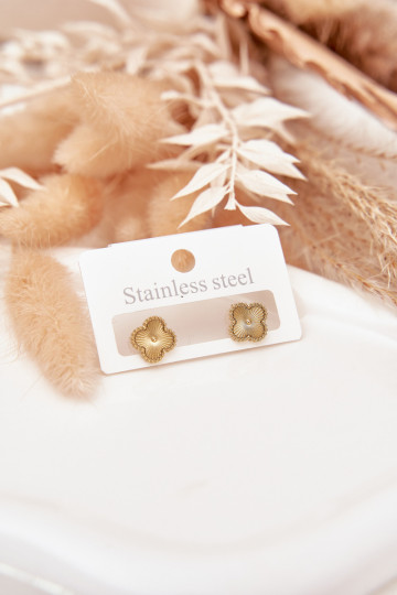 Mit stilvollen Details aus rostfreiem Stahl in goldener Farbe 2