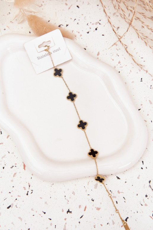 Un bracelet Avec pendentifs Stal NierdzeÀna or-noir