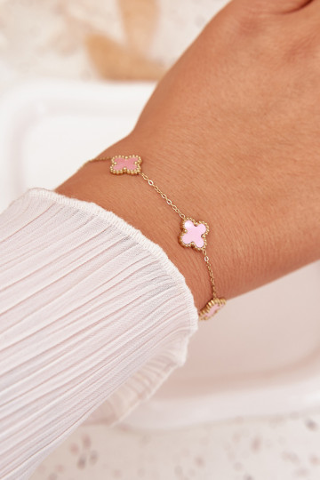 Un bracelet Avec pendentifs Stal NierdzeÀna or-rose