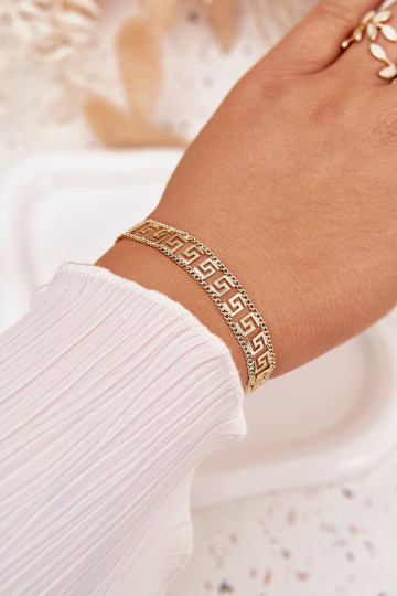 Ein Armband Feminin Aus Chirurgenstahl goldene Farbe